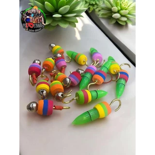 ส่งเร็ว ส่งไว (แพ็คละ6 ลูก) ทุ่นกระโดด สำหรับสายหน้าดิน #ทุ่นกระโดด #ตกปลา #ตกปลาหน้าดิน ทุ่นตกปลา กระดิ่งตกปลา