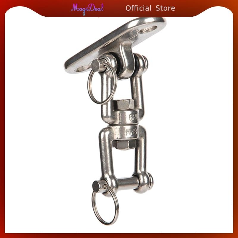 Magideal Swing Hanger ตะขอแขวนกระสอบทรายยิมนาสติกแหวนเพดานในร่ม Hooks Mount พร้อม - รูปที่ 7