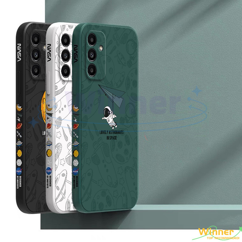 เคส Samsung S24 Fe S23 Fe S21 Fe S20 Fe stronaut เคสโทรศัพท์ธีมอวกาศ TKR