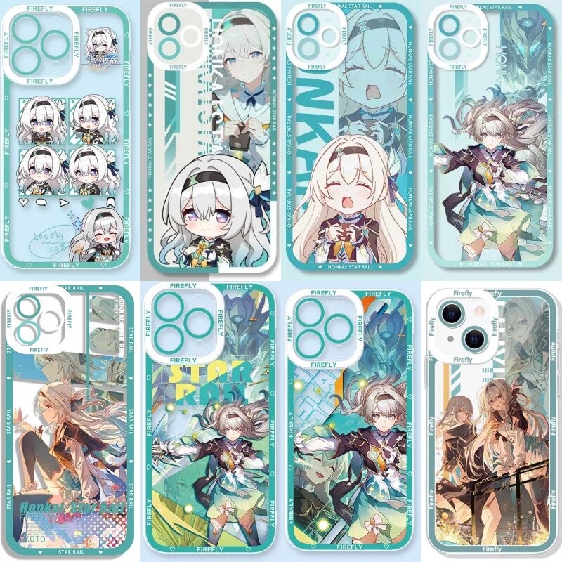 เกม Honkai Star Rail สําหรับ OPPO Reno 13 13F 12 10 11 Pro Plus 12F 11F Reno11 Reno12 Reno13 กรณีการ์ตูนนุ่มกันกระแทกเคสโทรศัพท์ใส