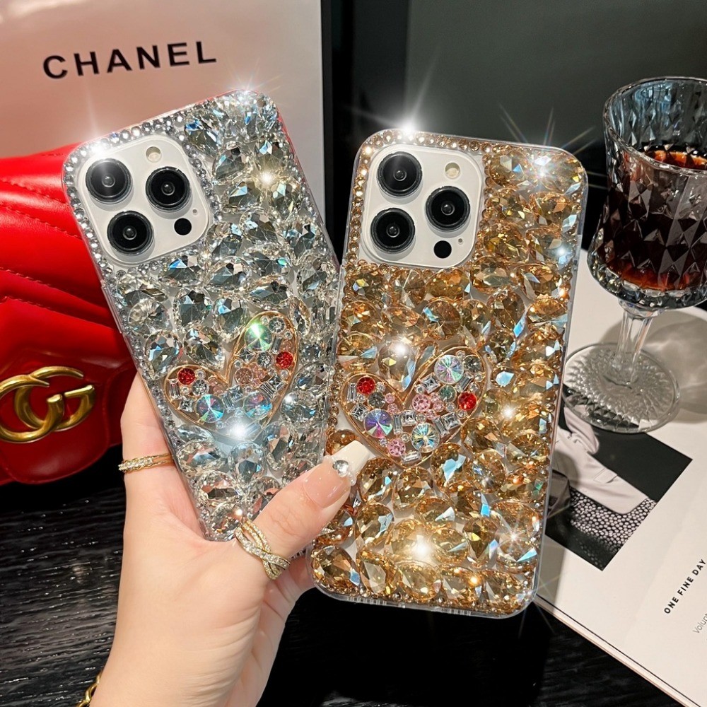 หรูหราGlitterเพชรเคสโทรศัพท์สําหรับOppo Reno 15 Pro Max 16F 15F 14F 14 13 12 11 Pro 13Pro 13F Reno14