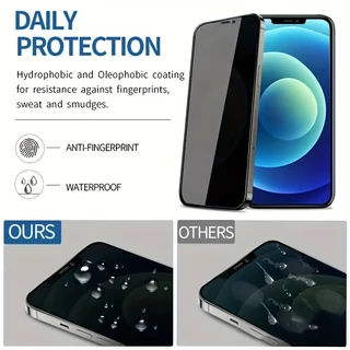 Anti-Spy ฟิล์มกระจก For Samsung A16 A06 A55 A56 A07 A17 A54 A15 A26 A34 A12 A14 5G A05S S25 Ultra A35 5G เต็มจอใสฟิล์ม