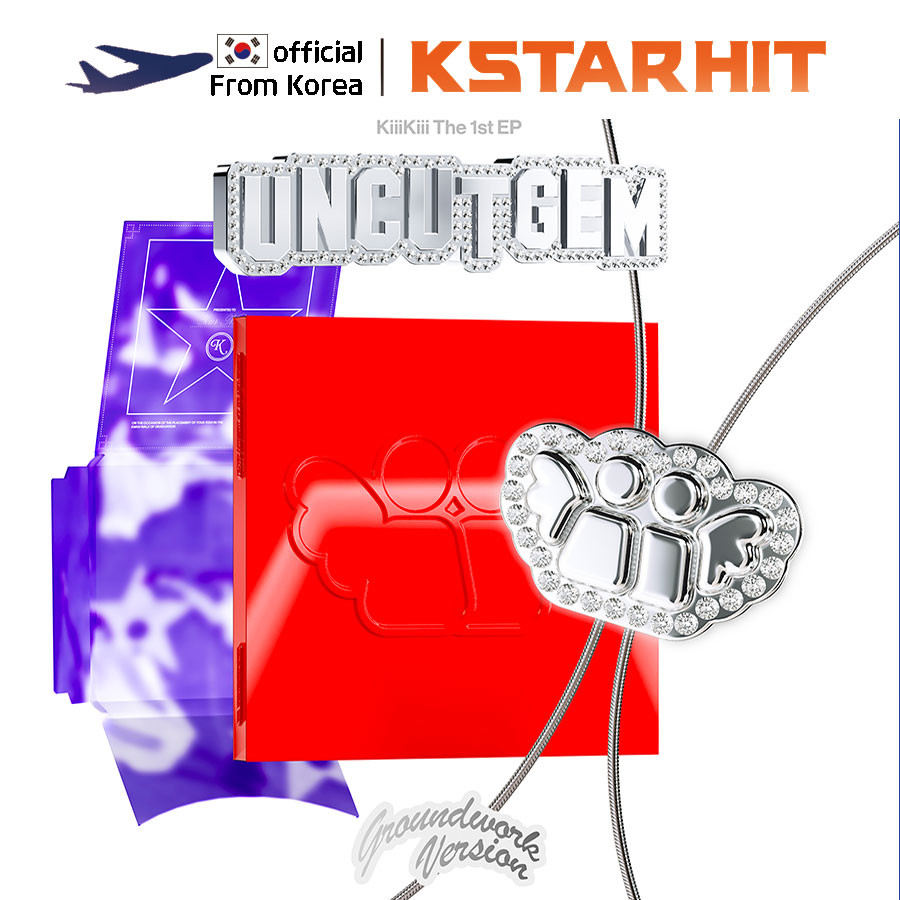 (+POB/ GROUNDWORK/ Limited) KiiiKiii - UNCUT GEM (1st Mini Album)