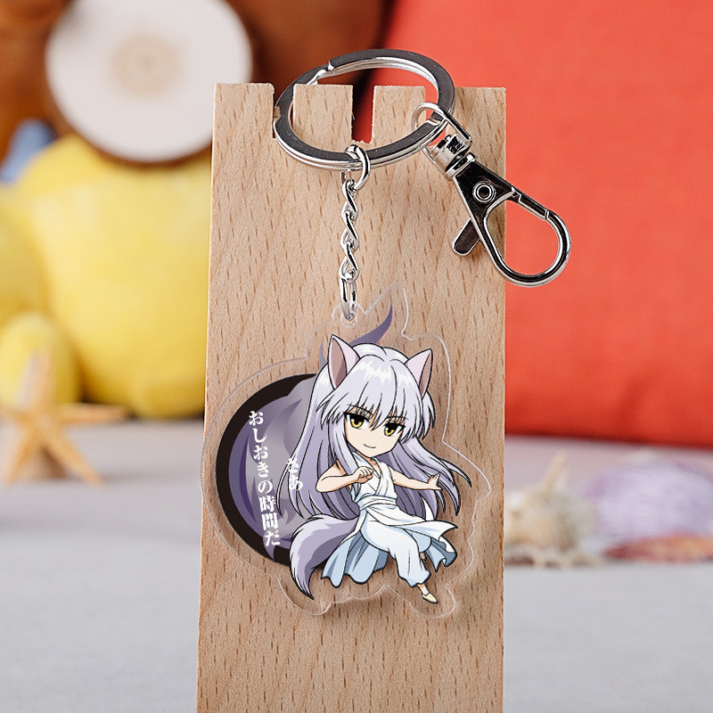อะนิเมะ Yusuke Hakushu Merchanded พวงกุญแจอะคริลิค Urafan Yusuke จี้ม้าทิเบต