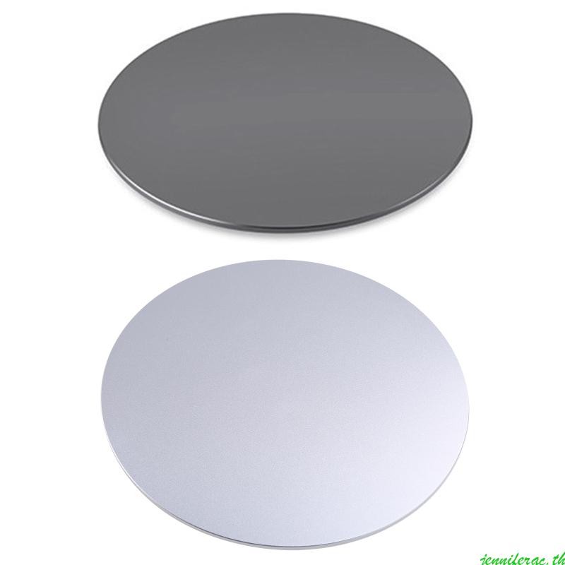 Jenniferac สําหรับ iMac ขาตั้งฐานอลูมิเนียม 360 Rotation Monitor แผ่นฐานลื่นรอบ Lapto