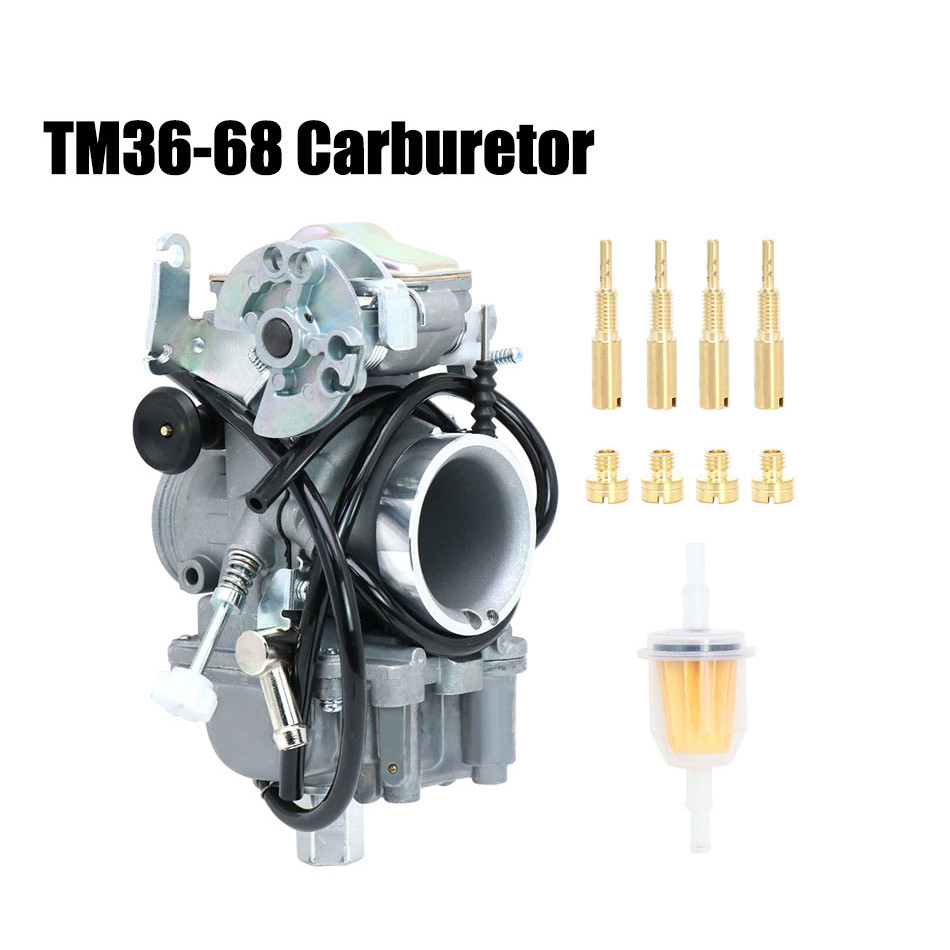 MIKUNI TM Flat Slide Carburetor 36MM W/Accelerator Pump TM36-68