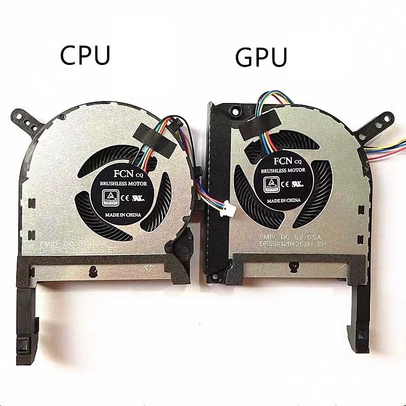 ใหม่สําหรับ ASUS Flying Fortress 7 FX95D FX705G FX505D FX506 FX86 คอมพิวเตอร์โน้ตบุ๊คพัดลมระบายความร