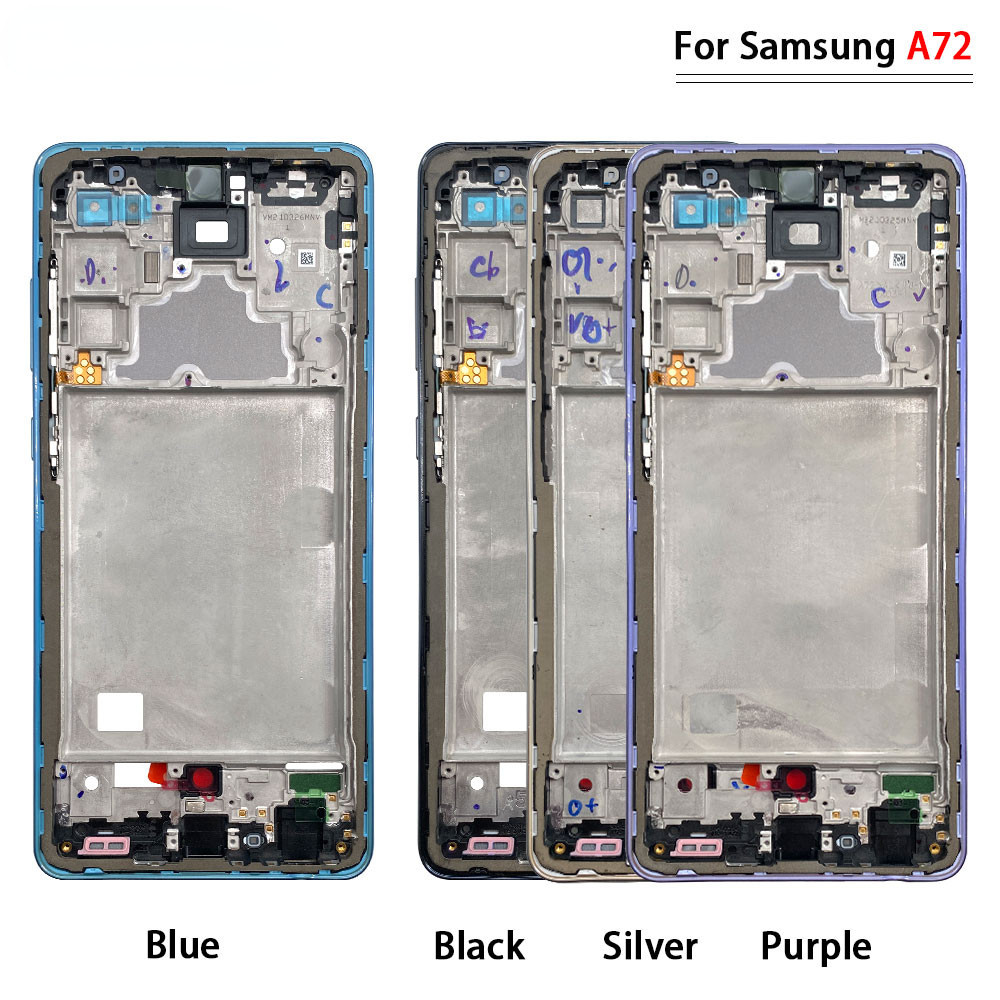 อะไหล่กรอบกลาง แบบเปลี่ยน สําหรับ Samsung A22 A32 A52 A72 A52s 4G 5G