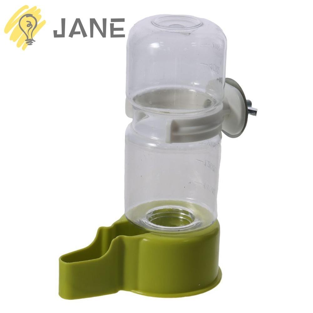 Jane ขวดน้ําดื่มอัตโนมัติ แบบพลาสติกใส ขนาด 140 มล. สําหรับให้อาหารนก