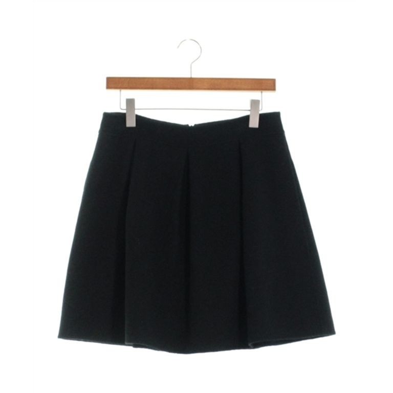 Max Mara Skirt Knee Length Black Women Direct from Japan Secondhand