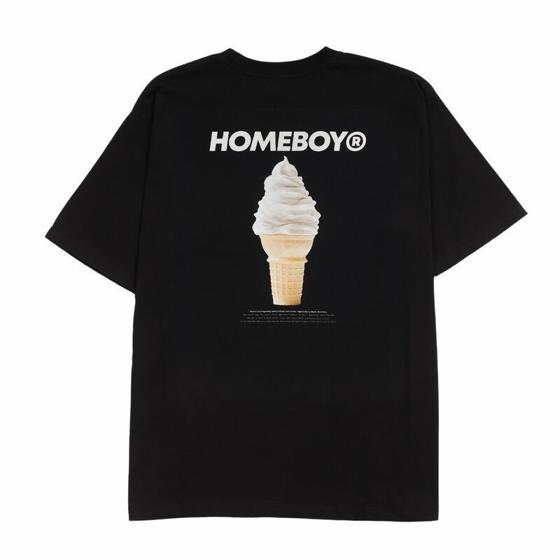 HOMEBOY เสื้อยืดผู้ชายลาย ICECREAMเสื้อยืด