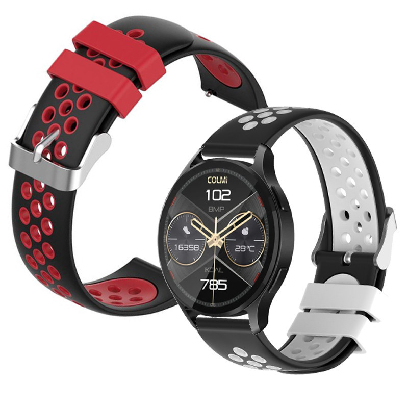 แฟชั่นสายนาฬิกาซิลิโคนสําหรับ COLMI i28 Ultra SmartWatch Band สร้อยข้อมือ Soprt สายรัดข้อมือ