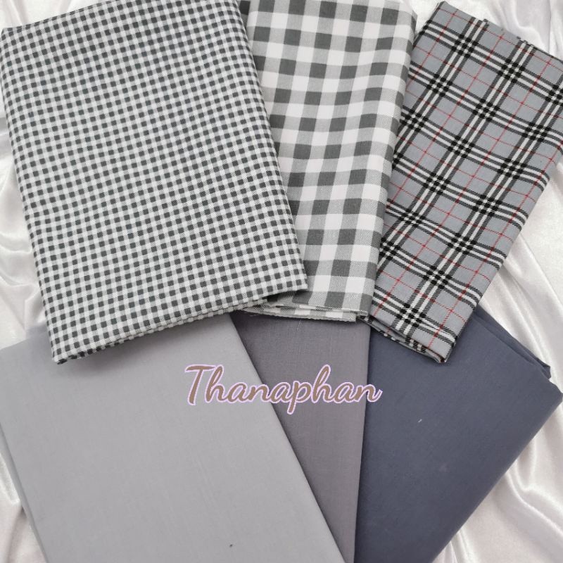 ผ้าฝ้ายตัดเสื้อ ผ้าพล๊อพถ่ายรูป ปูโต๊ะ ปูที่นอน ทำม่าน diy