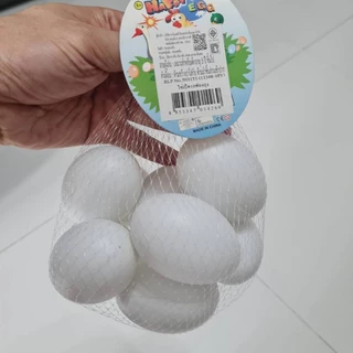 Toynamus ไข่ไก่ของเล่น ไข่ไก่ ไข่เป็ด ใบใหญ่ บรรจุถุงตาข่าย