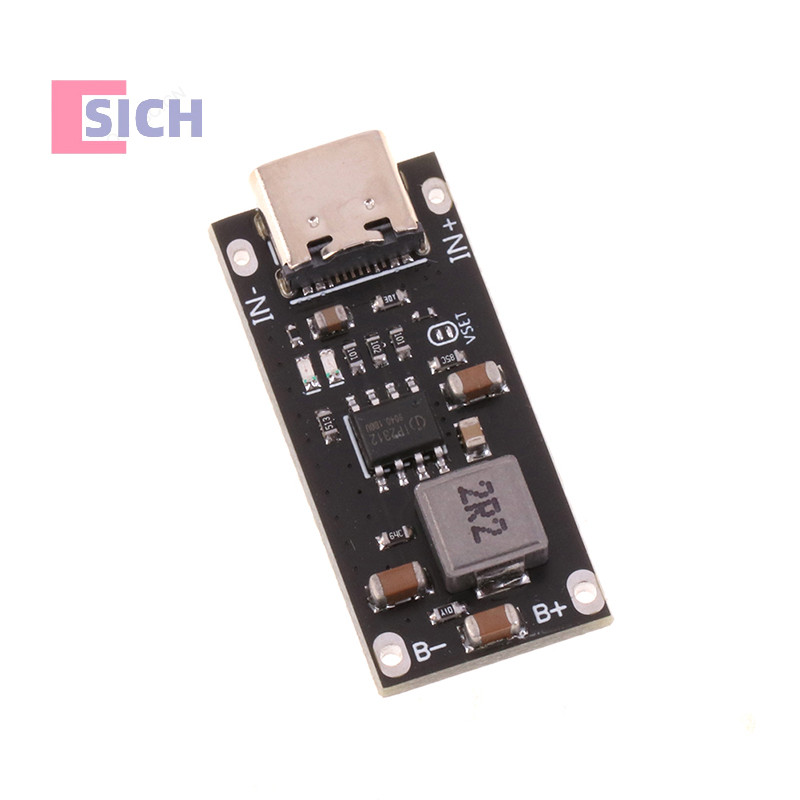 [Sich] ใหม่ บอร์ดโพลิเมอร์ ลิเธียมชาร์จเร็ว Type C 3A 5V เป็น 4.2V
