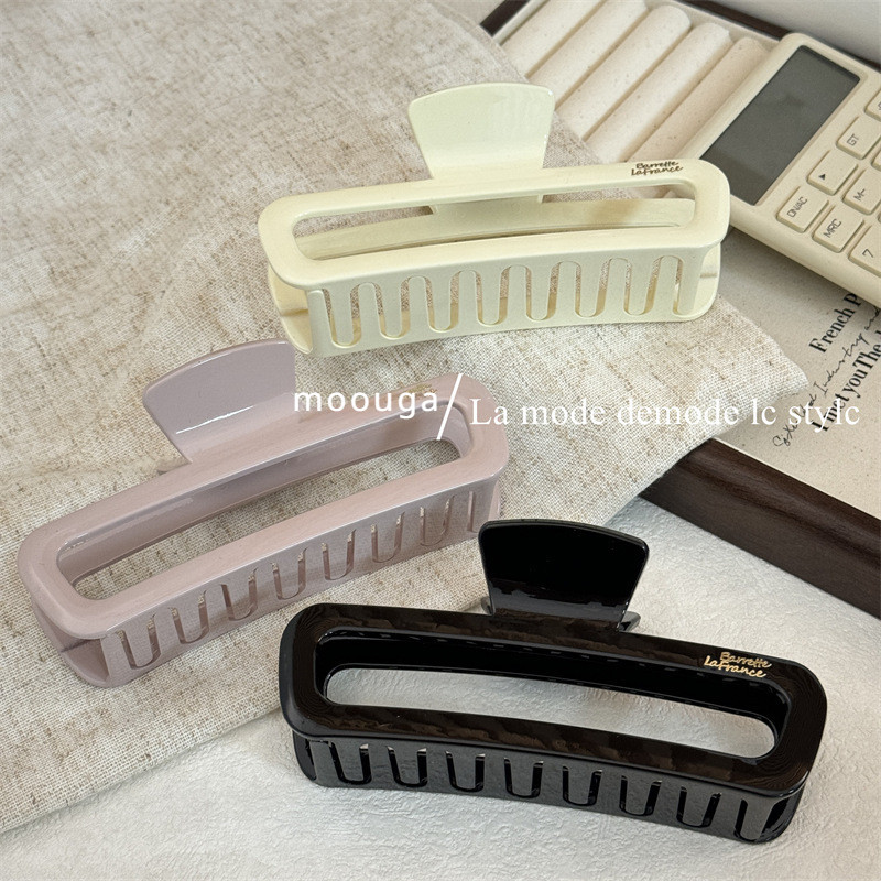 Moouga กิ๊บติดผม PC ขนาดใหญ่ น้ําหนักเบา ใช้ง่าย