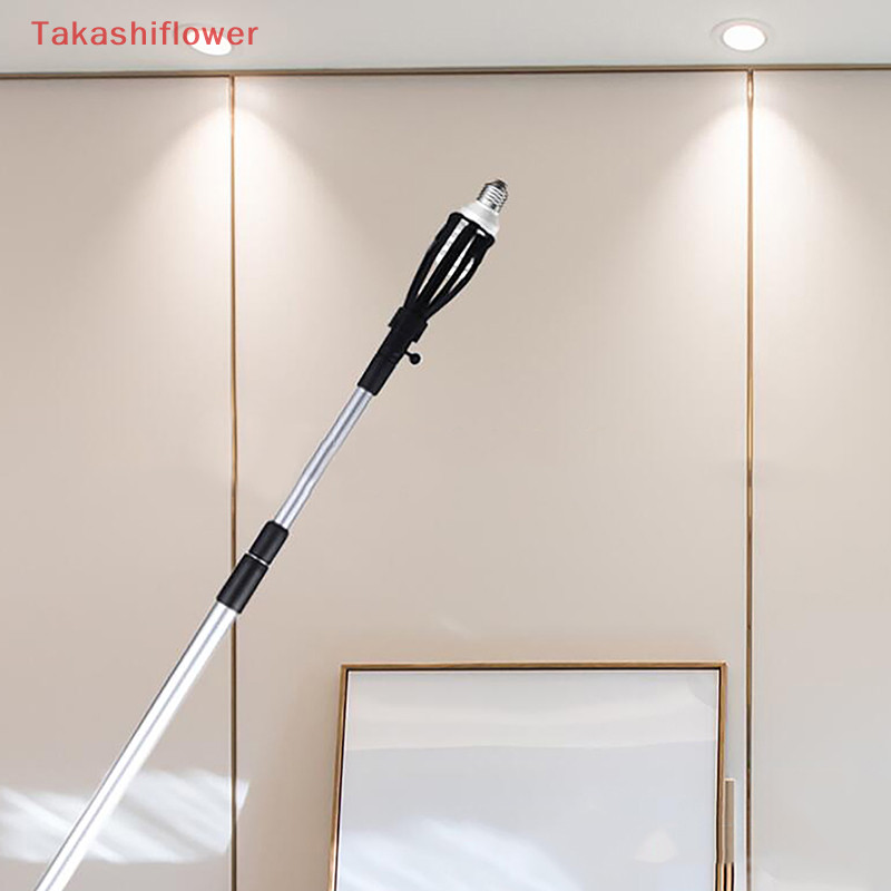 ( Takashiflower ระดับความสูงหลอดไฟ Picker Changer เครื ่ องมือเพดานถอดชิ ้ นส ่ วนเสาไฟเพดานเปลี ่ ยน