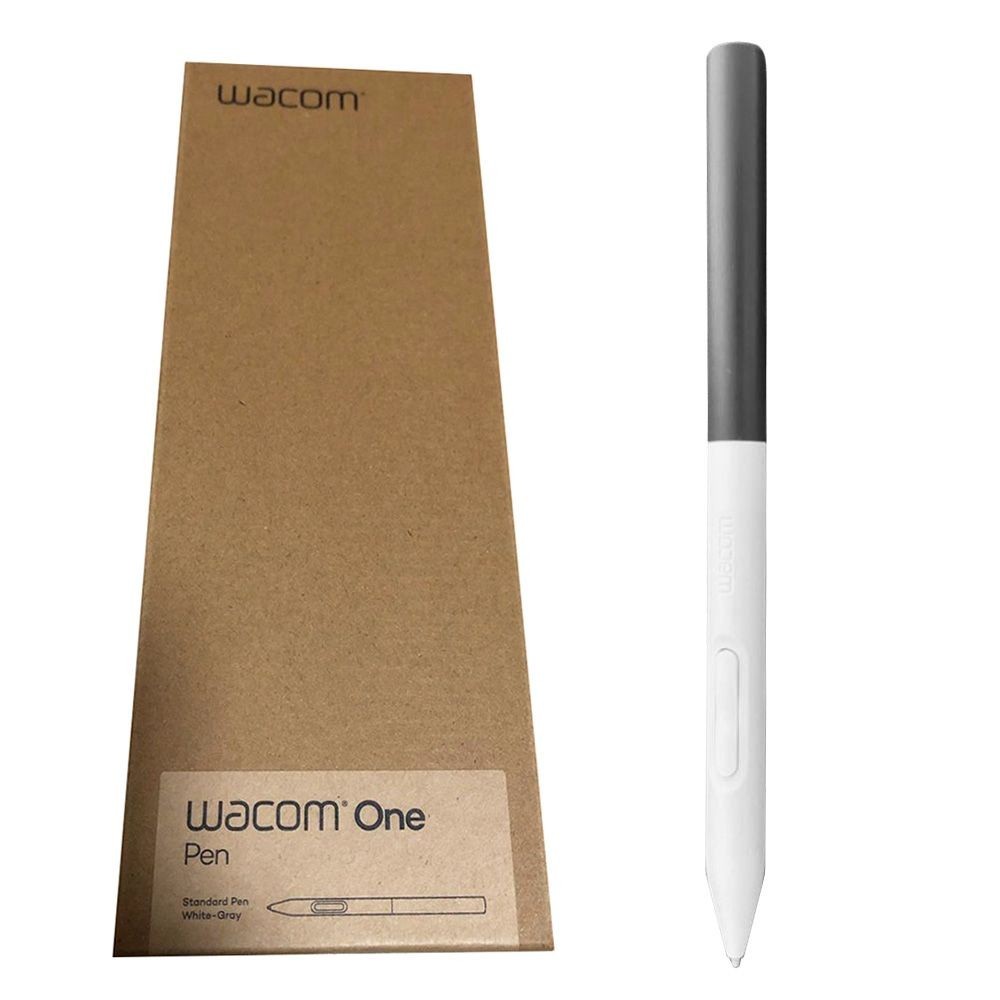 Wacom One Standard Pen CP92303B2Z ( White-Gray ) for Wacom One 12, One 13 Touch, One S, One M
