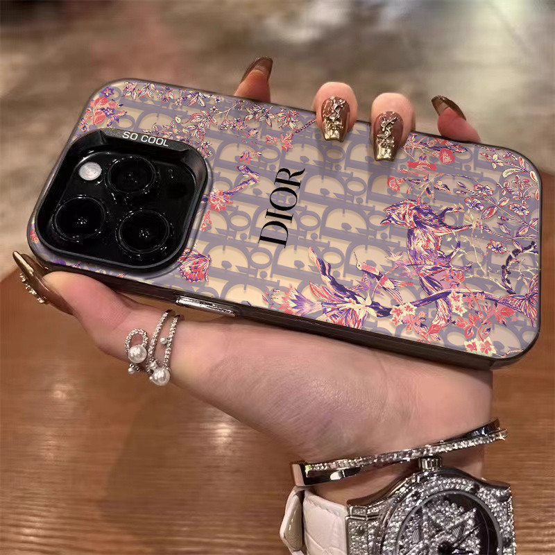 เคสไอโฟน 15/14/13/12/11 Pro max Fashion trend Brand flowers กันกระแทก Compatible Case iPhone 11,12,13,14,15,16,11PM,12PM,13PM,14PM,15PM,16PM,16Plus,X/Xs, XR,7 +,8Plus
