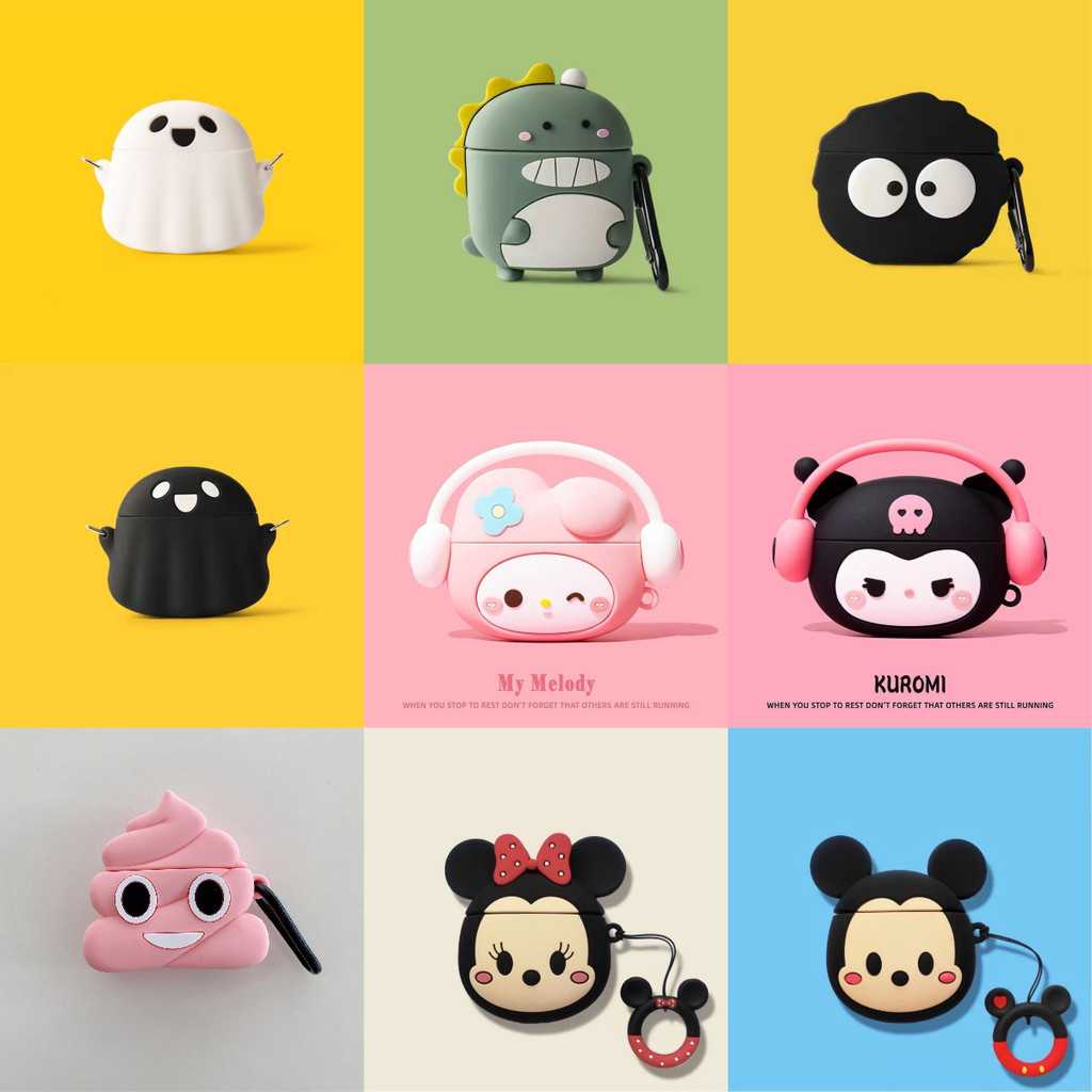 สําหรับสายหูฟัง TOZO A3 Pro เคส Case คู่คูโลมิใหม่ที่มีรูปแบบเพิ่มเติม