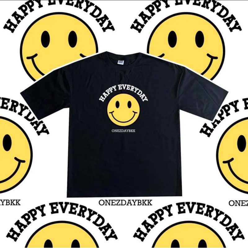 เสื้อเลือกตั้ง Unisex เสื้อยืดยิ้มB2Kผ้าดี