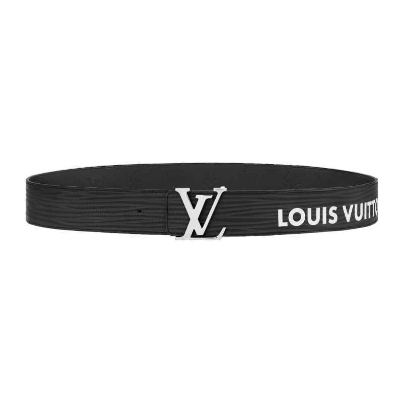 LV/Louis Vuitton Men's Embossed Pattern LV INITIALES 40mm Double sided Belt M8270U