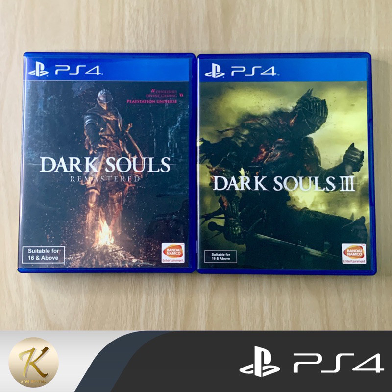 แผ่นเกมส์ PS4 : Dark​souls​ 3 /  Dark​souls Remastered (มือ2) สินค้าพร้อมจัดส่ง