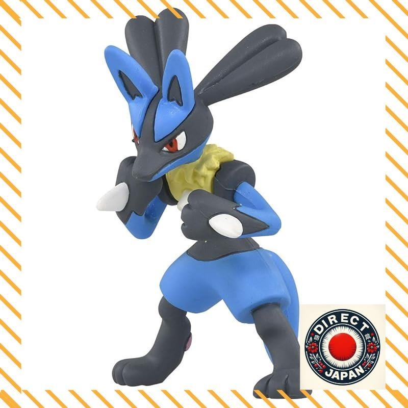 ★★TOMY "Pokémon Monster Mon Colle MS-10 Lucario" Pokémon figure toy, 4 years old and up, passed toy safety standards, ST mark certification