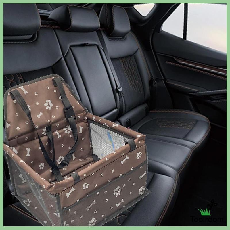 [ เตียงที ่ นั ่ ง Cat Booster Cars Seat Pet Accessories Travel Carrier Breathable Puppy Bag Pet Seat for Car Pet Seat