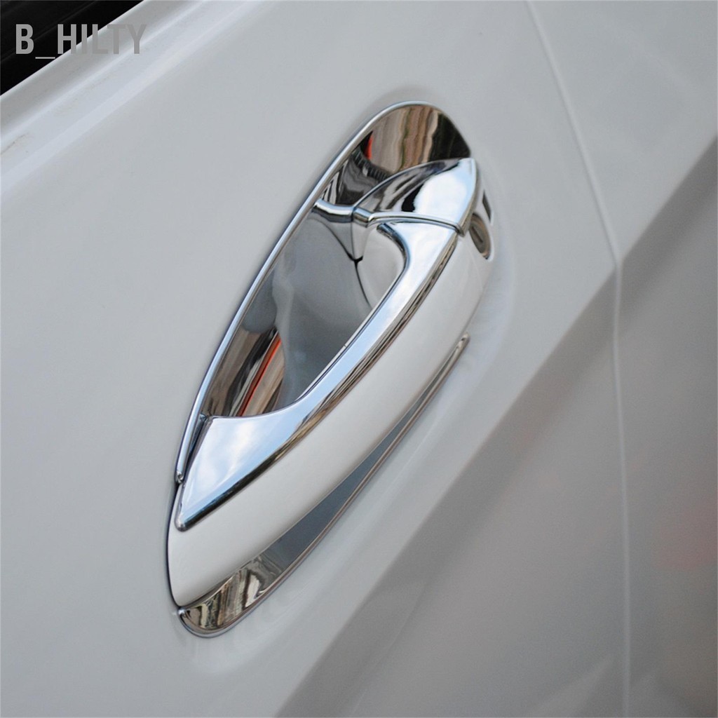 ฝาครอบกรอบประตูมือจับประตูด้านนอกสำหรับ Mercedes Benz A B C E Class 08-14 B_HILTY