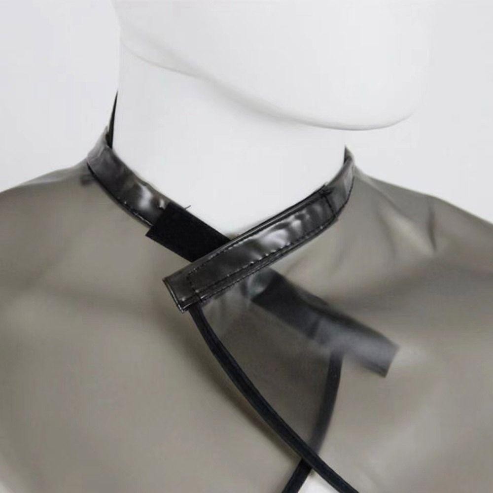 Yann1 ผ ้ ากันเปื ้ อนผมแห ้ ง , แชมพูกันน ้ ํา Capes, PVC Professional Beauty Salon Cape - รูปที่ 6