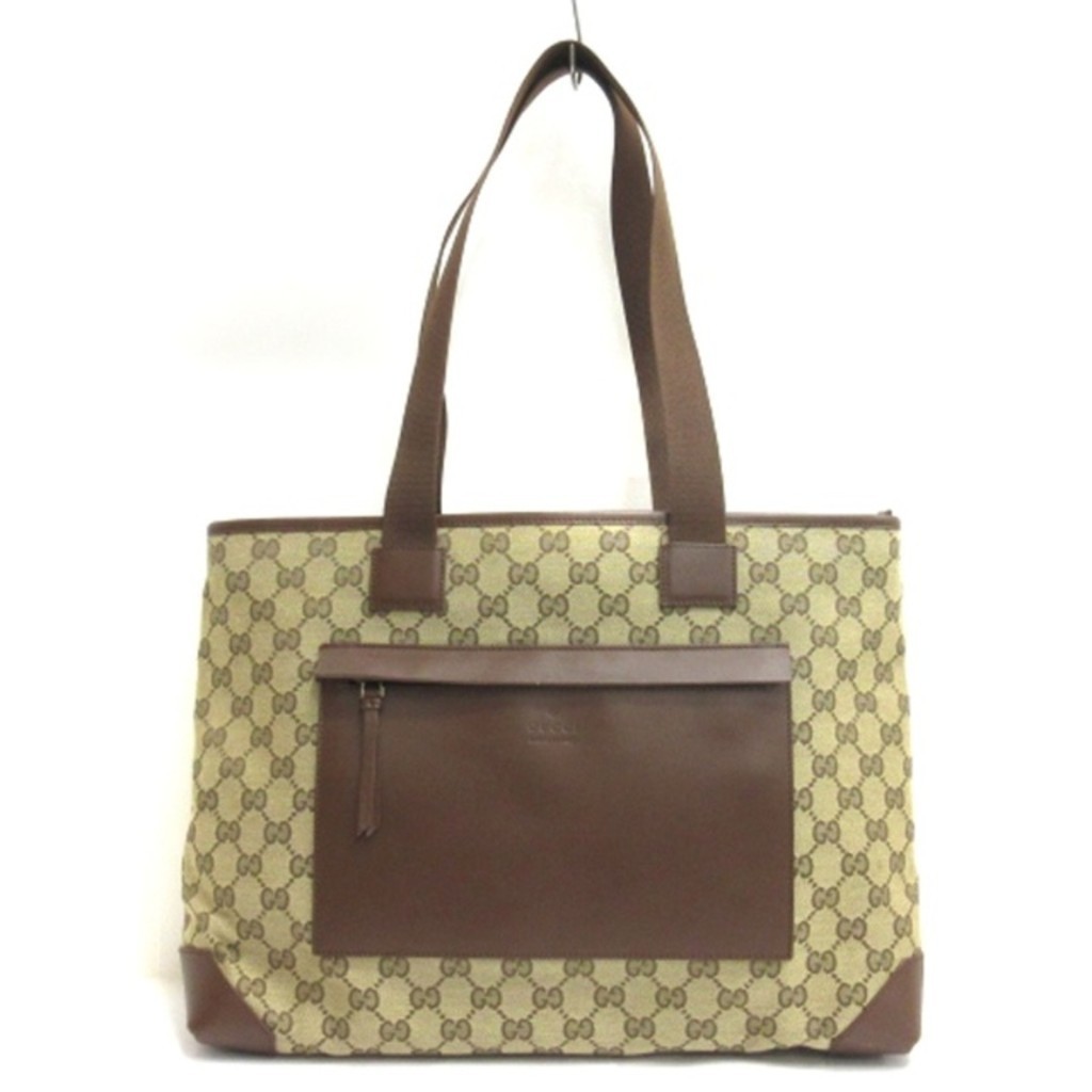Gucci Gucci GG canvas tote bag 0426 brown Direct from Japan Secondhand