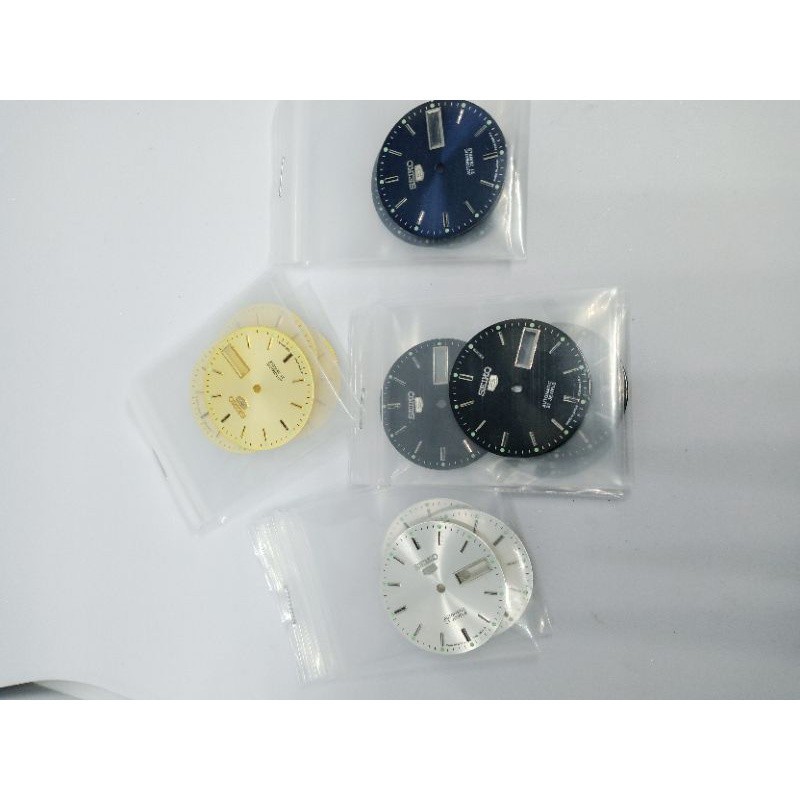 Seiko 5 automatic Watch dial Plate 7009/7s26 seiko 5 แผ ่ นนาฬิกา