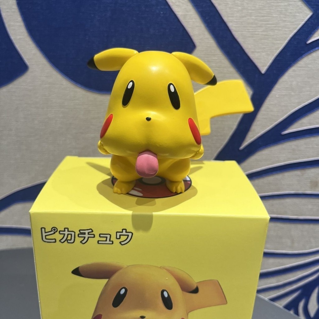 Pokemon Grimace Pikachu Pokémon Figure Pikachu น ่ ารักเครื ่ องประดับรุ ่ น