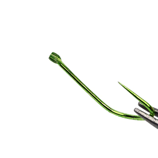 ใหม่ 50 ชิ้น/กล่องแบนแขนเหล็กคาร์บอนสูงตะขอตกปลาเดี่ยว 6 #-10 # Non-Barb Fishhook สําหรับปลาคาร์พอุปกรณ์ตกปลา