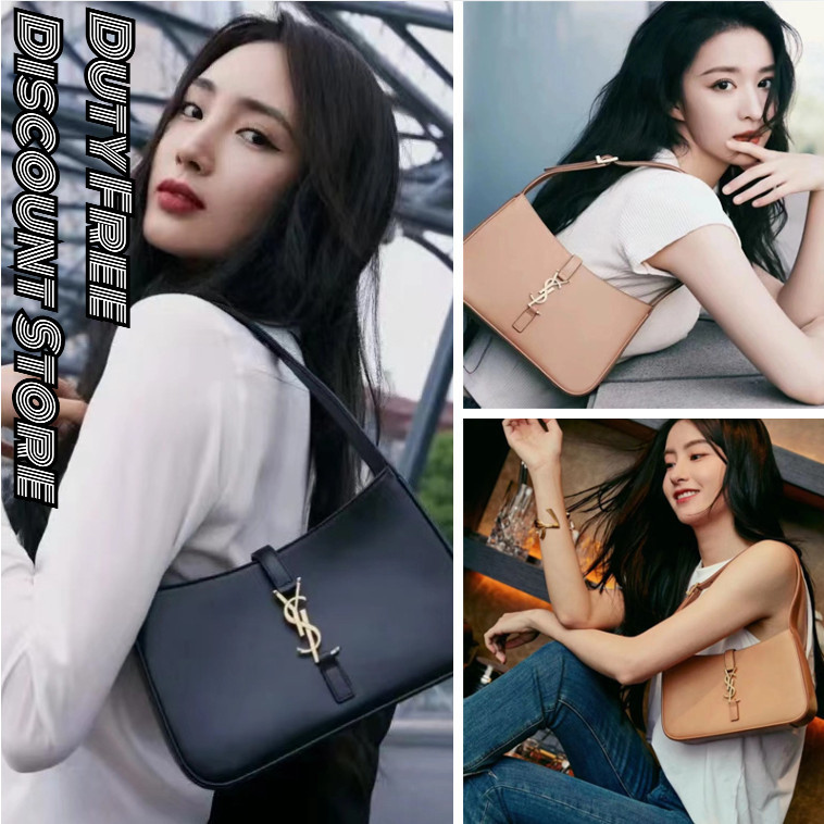 YSL/saint laurent LE5À7 IN SMOOTH LEATHER BAG/กระเป๋าใต้วงแขน Saint Laurent