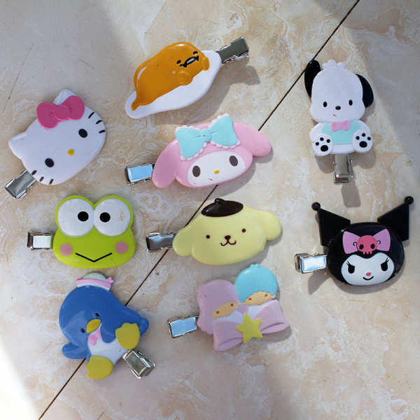 กิ๊ฟ ชิ้นละ 1 บาท กิ๊บติดผมหางเดียวของ Lio กิ๊บติดผมกิ๊บติดผมหน้าม้าแบบไร้รอยต่อคิตตี้