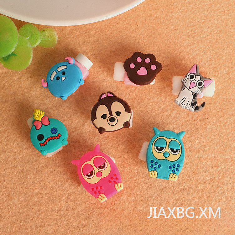 Jiaxbg ใหม ่ เคสสายเคเบิลทนทานพร ้ อมตัวป ้ องกันการแตกหัก - Ultimate Data Line Safety 1 ชิ ้ น