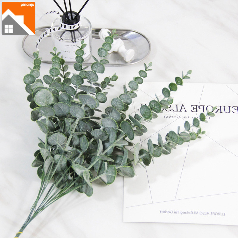 Ins ประดิษฐ ์ Eucalyptus ใบ Nordic ตกแต ่ งดอกไม ้ ตกแต ่ งห ้ องพืช