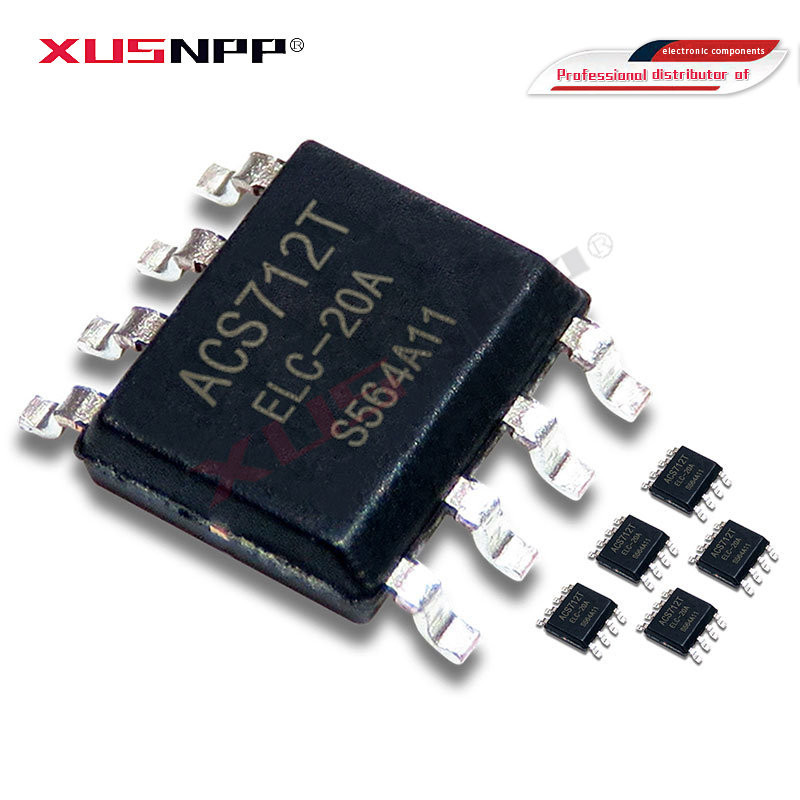 2pcs ACS712ELCTR-20A SOP-8 ACS712-20A ACS712T ACS712TELC-20A ACS712 SOP ACS712ELCTR-05B ACS712A ACS7