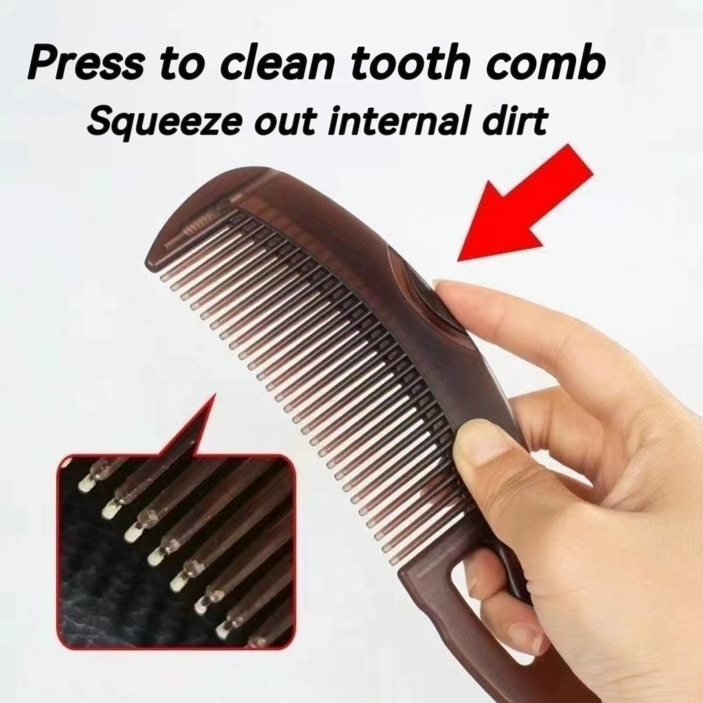 Energy Comb Hollow Comb Anti-รังแคหวีลบจาระบีหวีผม Nourishing Comb Rinse-ฟรีผม Anti-shedding Hair Care