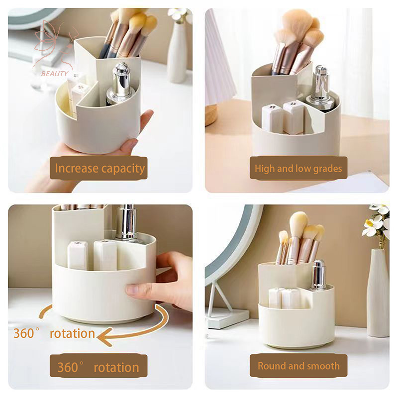 [maybeauty ] White Division And Layering Rotag Pencil Office Desktop al Storage Stationery Supplies Beauty Tools {TH }