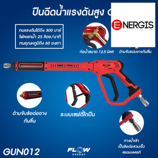 ปืนฉีดน้ำแรงดันสูง รุ่น G12