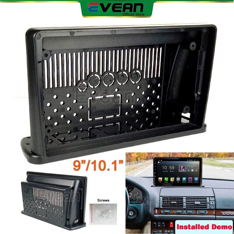 9 /10.1 นิ ้ ว Android Player Casing Double 2Din รถวิทยุสเตอริโอ Dash แผงติดตั ้ งกรอบสําหรับรถบรรทุก Universal