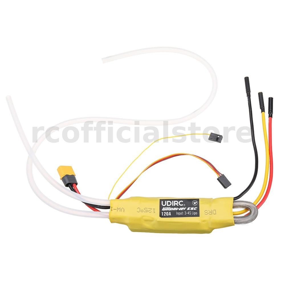 Udirc UDI022 Tylosaurus RC เรืออะไหล ่ 120A แปรง ESC 3-4S Speed Controller UDI022-30 ยานพาหนะรุ ่ นอ