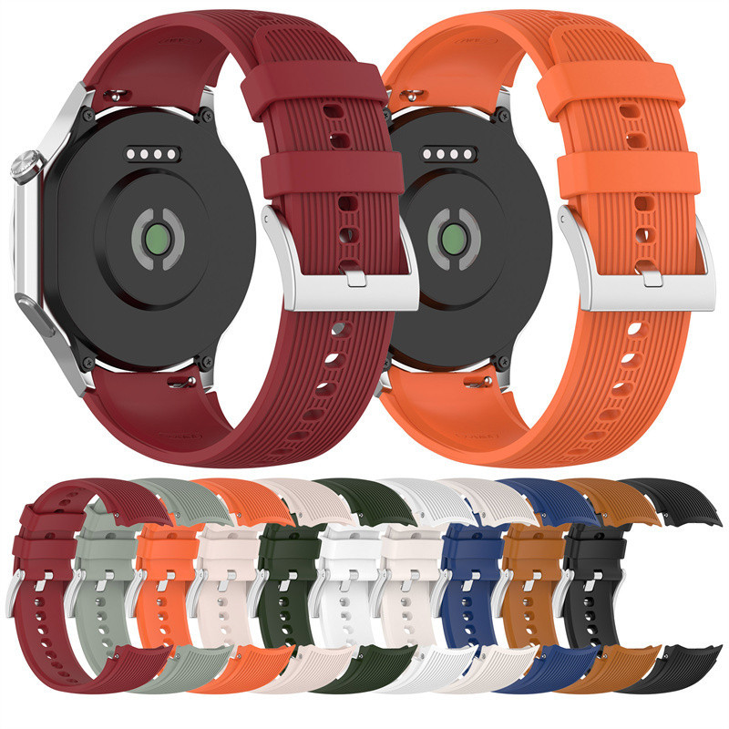 OPPO WATCH X X2 / ONEPLUS WATCH 2 2R 3 สาย สายซิลิโคนสีสันสดใสเปลี่ยนเข็มขัดนุ่ม