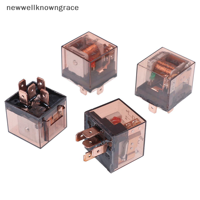 Newwellknowngrace รีเลย์ยานยนต์กันน้ํา 12/24V 100A 4/5Pin SPDT อุปกรณ์ควบคุมรถยนต์รีเลย์ TH