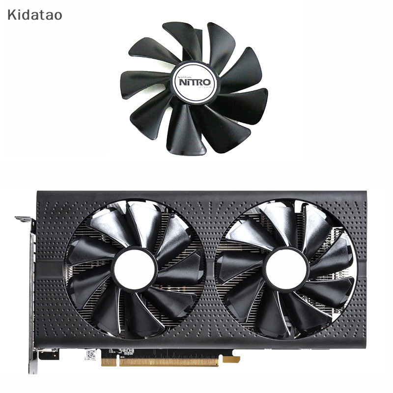 Kidatao CF1015H12D พัดลมสําหรับ Radeon RX 470 480 580 570 NITRO Mining Edition RX580 RX480 การ์ดเกมพ