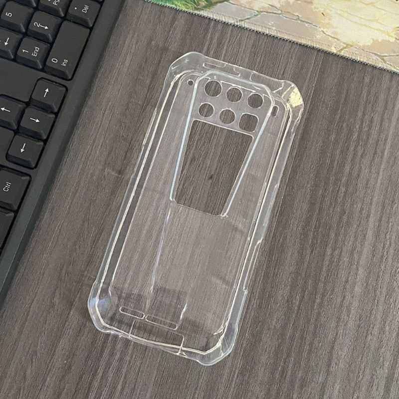 เคส TPU สําหรับ Unihertz Tank 3 Pro 8849 Tank3Proเคสโทรศัพท์ซิลิโคนอ่อนนุ่มบางเฉียบสีดําเคสใสเกราะป้