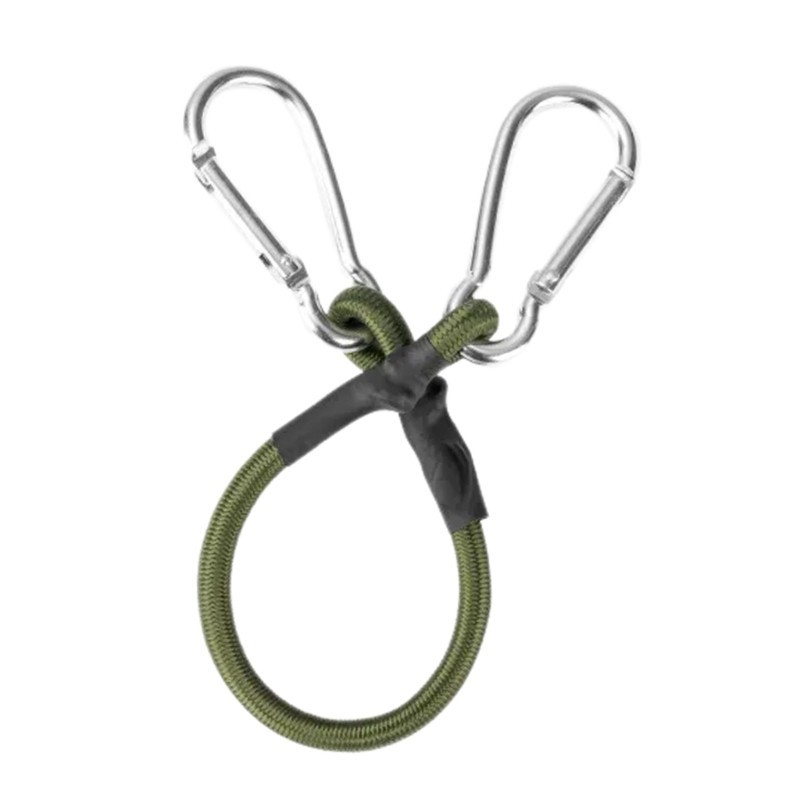 Soc * Strong Elastic Bungee Straps Elastic Tie Strap String String with Carabiner Hooks Heavy Duty Bungee Cord Camping Ornament